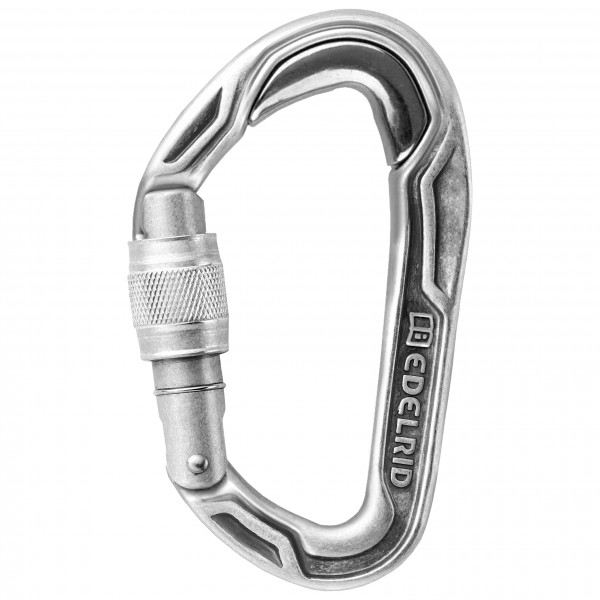 Image of Edelrid - Bulletproof Screw Eco - Schraubkarabiner grau