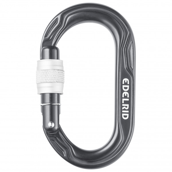 Image of Edelrid - Kiwi Screw - Schraubkarabiner grau bei Bergfreunde.ch - der Outdoor Shop