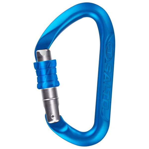 Image of Climbing Technology - Salto SG - Schraubkarabiner Gr One Size blau