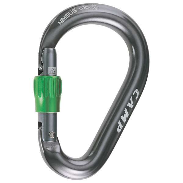 Image of C.A.M.P. - Nimbus Lock - HMS-Karabiner grau bei Bergfreunde.ch - der Outdoor Shop