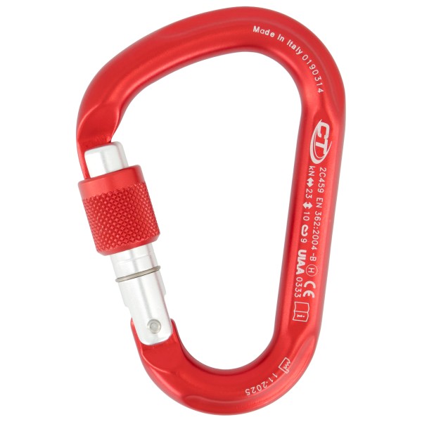 HMS-Karabiner Climbing Technology Snappy SG (rot)