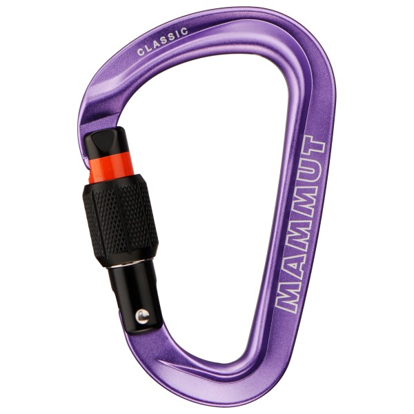 Mammut Classic HMS Carabiner HMS-karabiner Purper