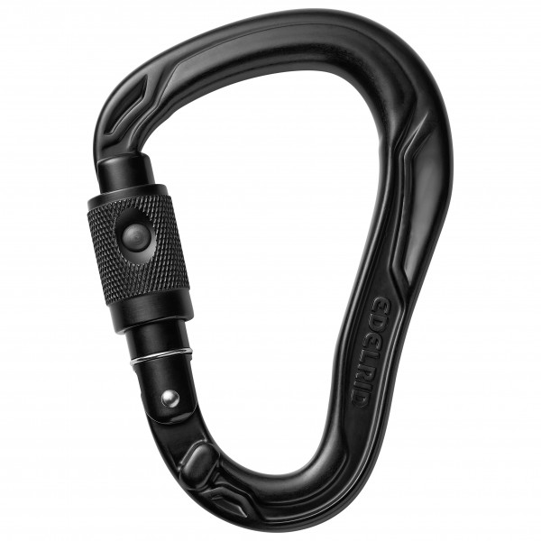 Image of Edelrid - HMS Bullet Permalock - HMS-Karabiner grau;schwarz/grau bei Bergfreunde.ch - der Outdoor Shop