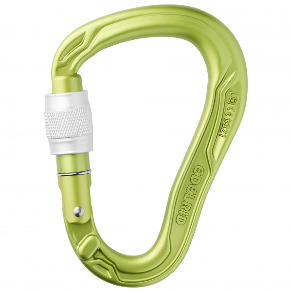 Edelrid - HMS Bullet Screw II - HMS-Karabiner grau;grün