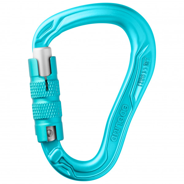 Image of Edelrid - HMS Bullet Triple II - HMS-Karabiner grau;türkis bei Bergfreunde.ch - der Outdoor Shop