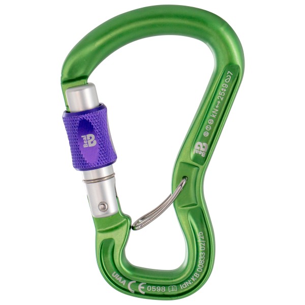 Beal – Orient Express Screw – HMS-karabiner Groen