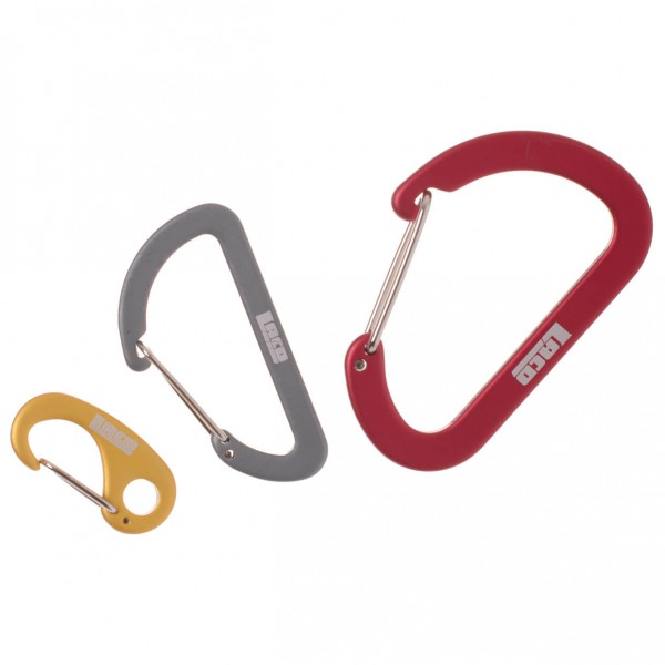 Image of LACD - Accessory Biner set - Materialkarabiner Gr 3 Pieces weiß bei Bergfreunde.ch - der Outdoor Shop