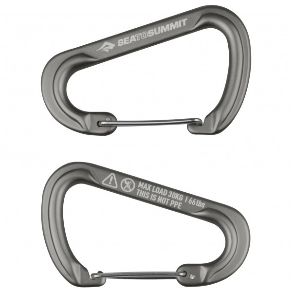 Image of Sea to Summit - Large Accessory Carabiner - Materialkarabiner grau