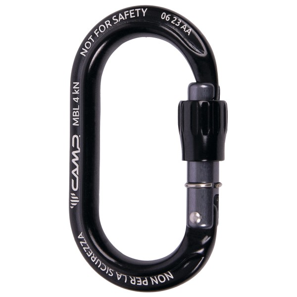 C.A.M.P. – Ekto Lock – Materiaalkarabiner / Zwart