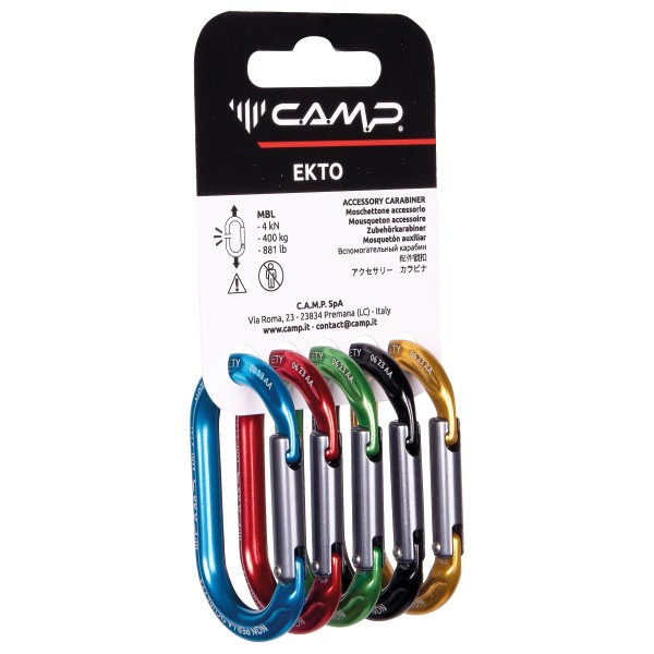 C.A.M.P. – Rack Pack Ekto – Materiaalkarabiner Wit