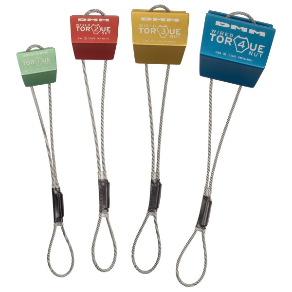 Image of DMM - Wire Torque Nut - Klemmkeil Gr Size 1;Size 1-4;Size 2;Size 3;Size 4 blau bei Bergfreunde.ch - der Outdoor Shop