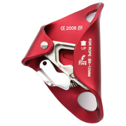 Image of Fixe - Dome - Steigklemme rot/ alu bei Bergfreunde.ch - der Outdoor Shop