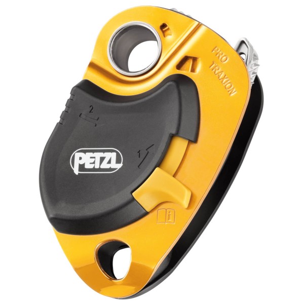 Image of Petzl - Pro Traxion - Seilrolle Gr One Size gelb bei Bergfreunde.ch - der Outdoor Shop