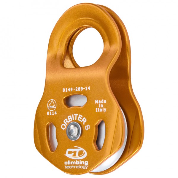 Image of Climbing Technology - Orbiter S - Seilrolle orange bei Bergfreunde.ch - der Outdoor Shop