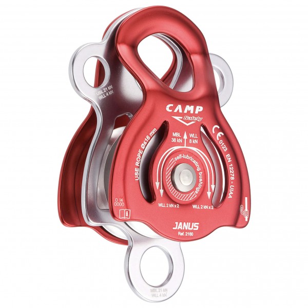 Image of C.A.M.P. - Janus - Seilrolle rot/grau