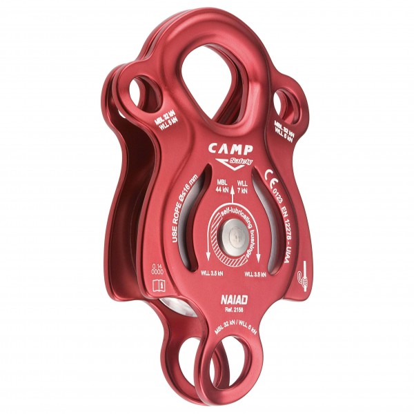 Image of C.A.M.P. - Naiad - Seilrolle rot bei Bergfreunde.ch - der Outdoor Shop
