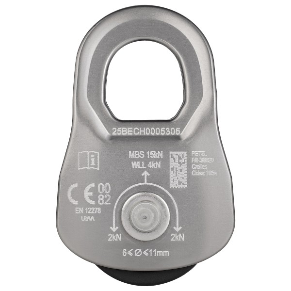 Petzl – Oscillante – Katrol maat , Grijs