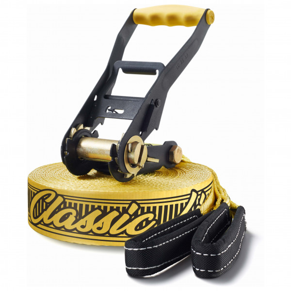 Image of Gibbon Slacklines - Classicline Treewear Set Gr 15 m gelb
