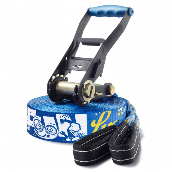 Image of Gibbon Slacklines - Funline Treewear Set Gr 15 m blau bei Bergfreunde.ch - der Outdoor Shop