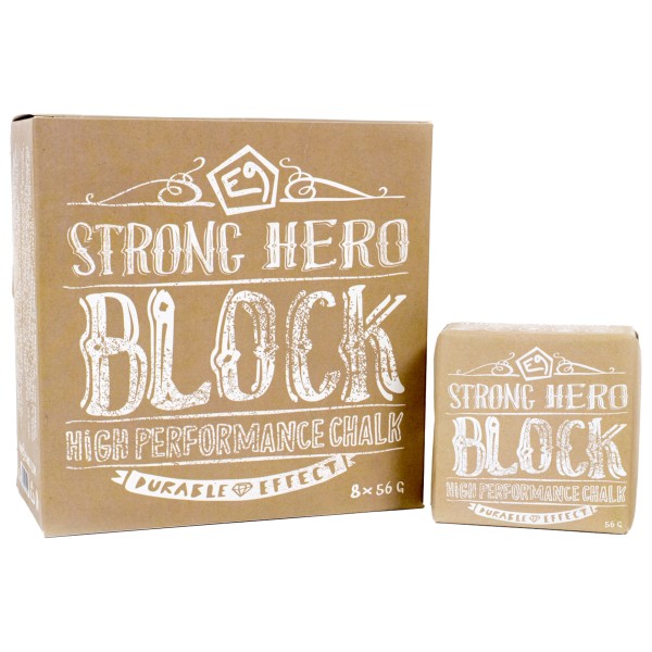 E9 Strong Hero Block Magnesium g Beige