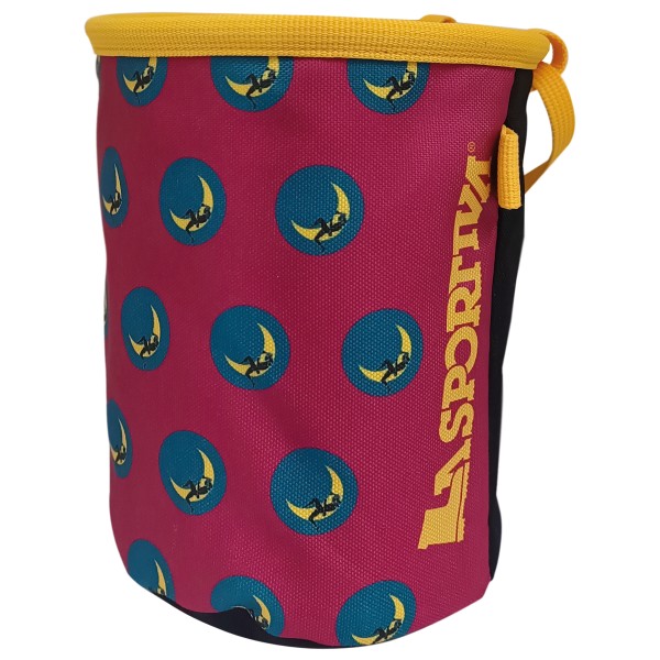 Image of La Sportiva - Climbing On The Moon Chalk Bag - Chalkbag Gr One Size blau;bunt