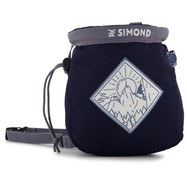 SIMOND – Chalk Bag Vertika – Pofzakje maat L, Grijs