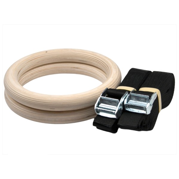 Image of Workshop 19/50 - Gymnastic Rings with Straps - Trainingsgerät wood bei Bergfreunde.ch - der Outdoor Shop