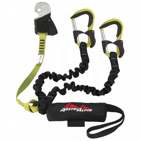 Image of AustriAlpin - Hydra.Evo - Klettersteigset schwarz/gelb bei Bergfreunde.ch - der Outdoor Shop