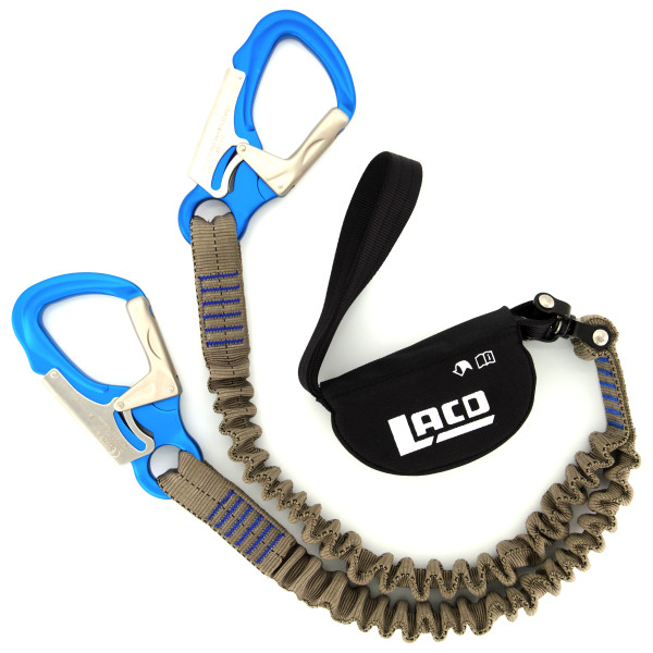 Image of LACD - Set Via Ferrata Pro Evo S 2.0 - Klettersteigset blau/schwarz bei Bergfreunde.ch - der Outdoor Shop