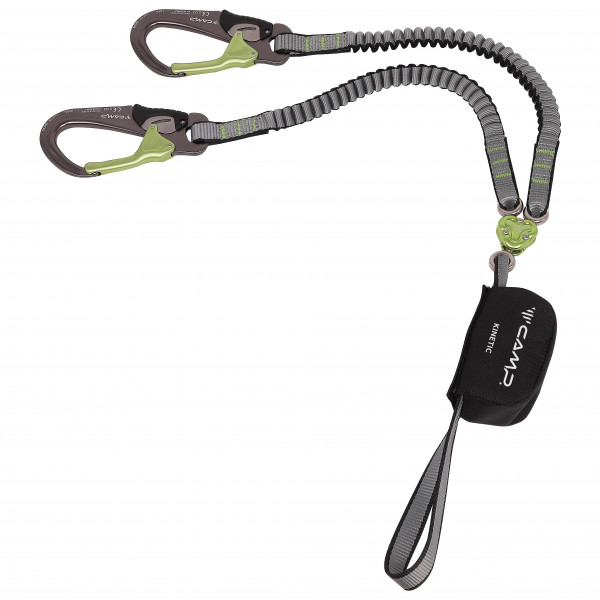 Image of C.A.M.P. - Kinetic Gyro Rewind Pro - Klettersteigset Gr 95-115 cm grau/grün