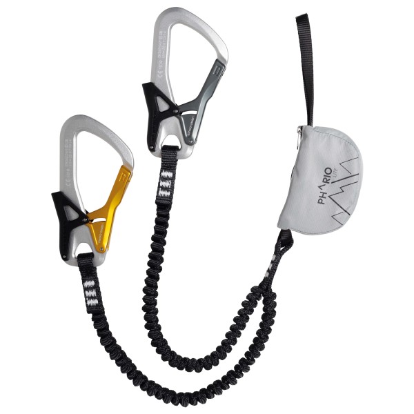Image of Singing Rock - Phario Lite - Klettersteigset schwarz/grau