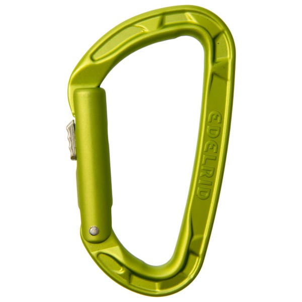 Image of Edelrid - Pure Slider II - Verschlusskarabiner grau;oliv;türkis bei Bergfreunde.ch - der Outdoor Shop