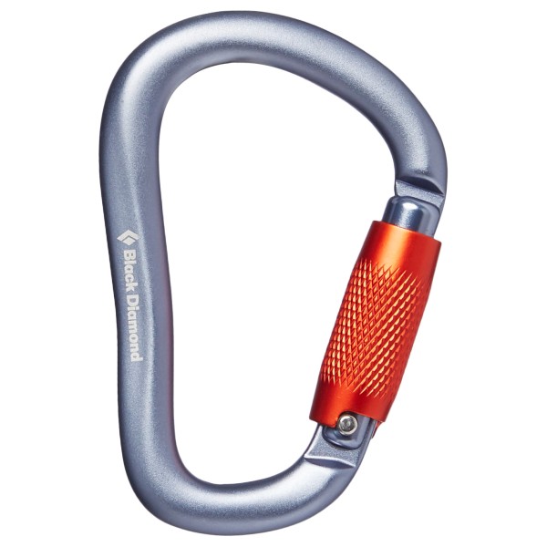 Black Diamond Rocklock Twistlock Carabiner Verschlusskarabiner (grau)