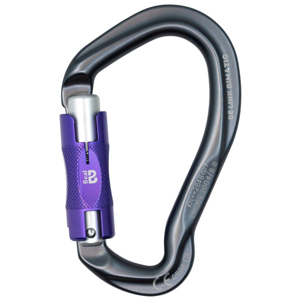 Beal Be Link Bi-Matic Beveiligde karabiner Grijs