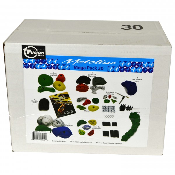 Image of Metolius - Mega Pack 30 - Klettergriffe Gr 30 Holds weiß bei Bergfreunde.ch - der Outdoor Shop