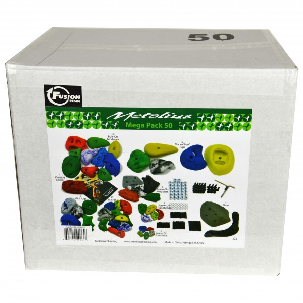 Image of Metolius - Mega Pack 50 - Klettergriffe Gr 50 Holds weiß bei Bergfreunde.ch - der Outdoor Shop
