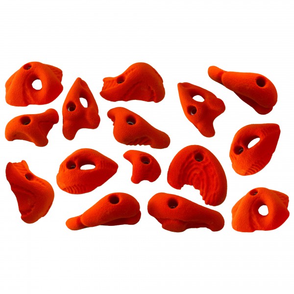 Image of Metolius - Modular 15 Pack Naturals - Klettergriffe Gr 15 Holds rot/weiß bei Bergfreunde.ch - der Outdoor Shop