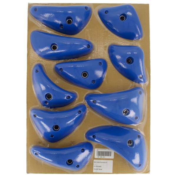 Image of Community Climbing Equipment - Crescents Jugs - Klettergriffe weiß/blau bei Bergfreunde.ch - der Outdoor Shop