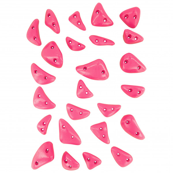 Image of Community Climbing Equipment - Crescents Screwon Mix - Klettergriffe rosa/weiß bei Bergfreunde.ch - der Outdoor Shop