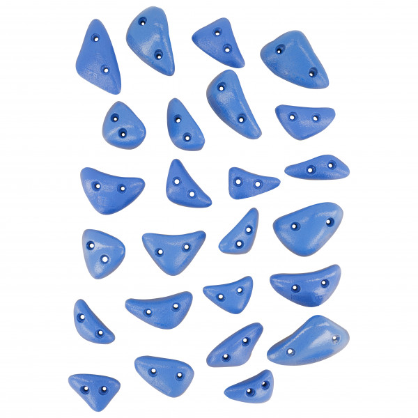 Image of Community Climbing Equipment - Crescents Screwon Mix - Klettergriffe blau/weiß;gelb/weiß;grau;rosa/weiß;weiß bei Bergfreunde.ch - der Outdoor Shop