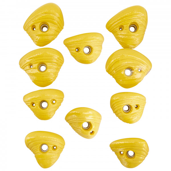 Image of Community Climbing Equipment - French Connection Minijugs - Klettergriffe blau;grau;orange/gelb;rosa;weiß bei Bergfreunde.ch - der Outdoor Shop