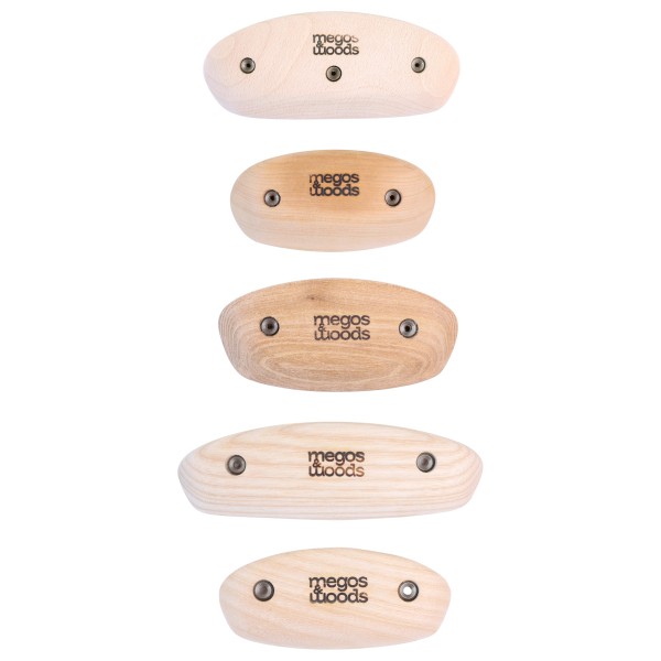 megos&woods Mixed Crimps Trainingsgrepen Beige