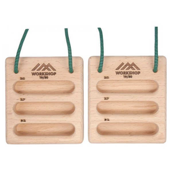 Image of Workshop 19/50 - Portable Fingerboard No1 - Trainingsgriffe Gr 130 x 150 mm wood bei Bergfreunde.ch - der Outdoor Shop