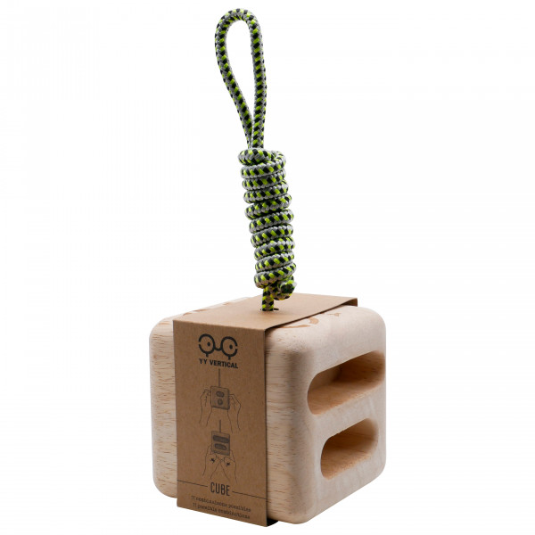 Image of YY Vertical - Cube - Trainingsboard wood /braun