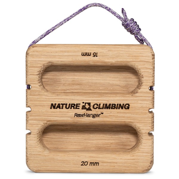 Nature Climbing – Raw Hanger – Trainingsbord Oak