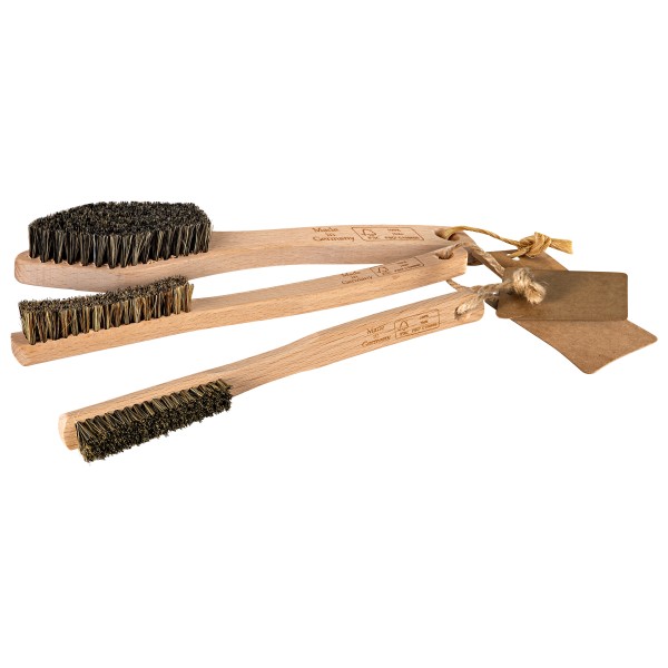 Mantle - Holzbürsten 3er Set - Boulderbürste wood