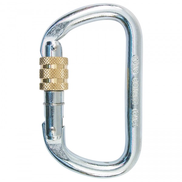 Image of Kong - Oval Steel Straight Gate - Stahlkarabiner grau bei Bergfreunde.ch - der Outdoor Shop