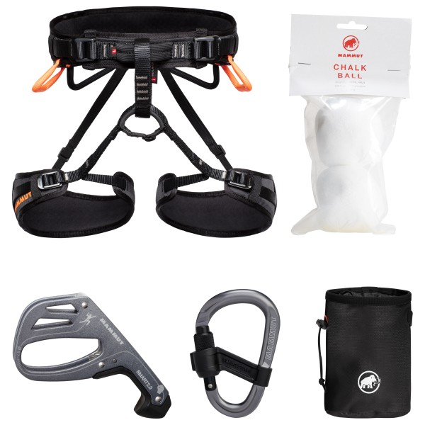 Mammut Ophir 4 Slide Climbing Package Kletterset (Gr XS-M |schwarz)