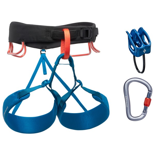 Black Diamond Momentum Harness Package Kletterset (Gr L |blau)