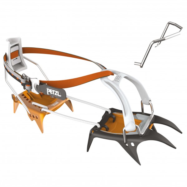 Image of Petzl - Irvis Hybrid - Steigeisen Gr One Size schwarz/orange bei Bergfreunde.ch - der Outdoor Shop